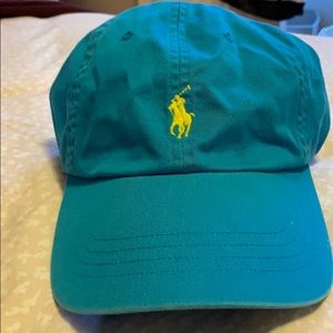 Rarely worn adjusted polo hat